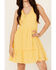 Image #3 - Shyanne Women's Embroidered Sleeveless Dress, Yellow, hi-res