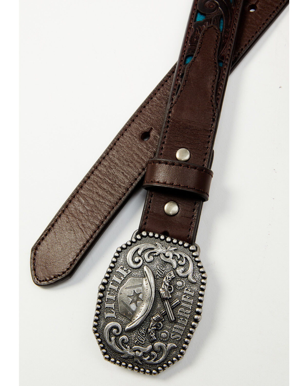 Image #2 - Cody James Boys' Little Sheriff Underlay Belt, , hi-res