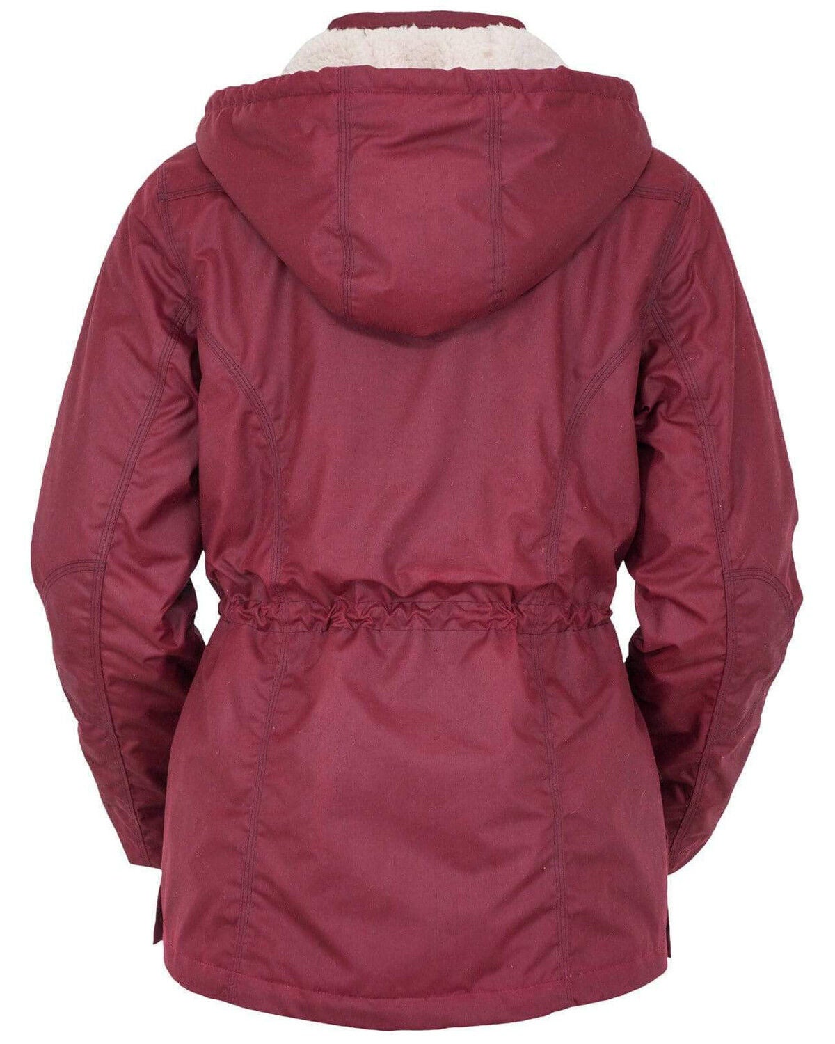 Image #2 - Outback Trading Co. Women's Berry Adelaide Oilskin Jacket - Plus, Red, hi-res