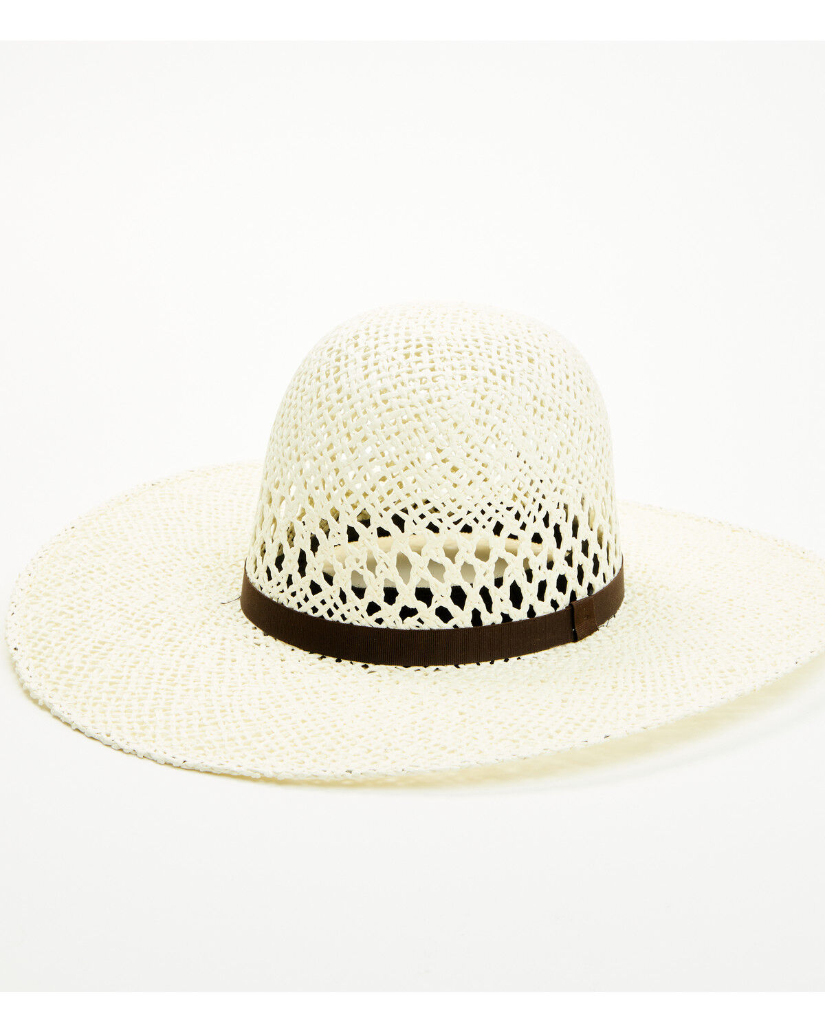 Image #1 - M & F Western Kids' Straw Cowboy Hat, Natural, hi-res