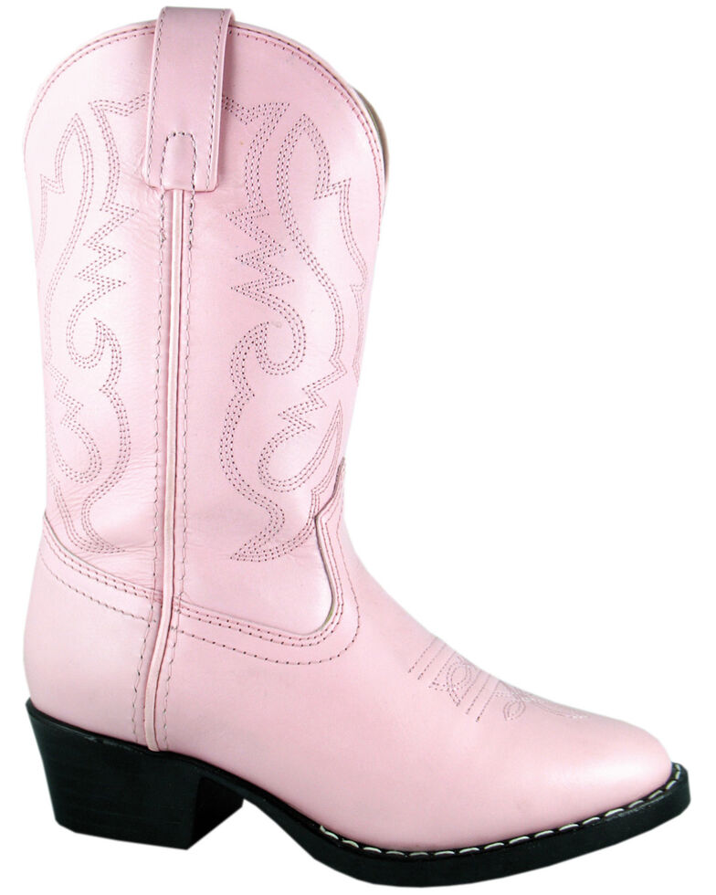 Smoky Mountain Youth Girls' Denver Western Boots - Round Toe, Pink, hi-res
