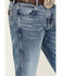 Image #2 - Wrangler Retro Men's Medium Wash Applewood Slim Straight Stretch Denim Jeans, Medium Wash, hi-res
