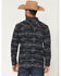Image #4 - Moonshine Spirit&reg; Men's Tiki Time Southwestern Print Long Sleeve Snap Flannel Shirt, Black, hi-res