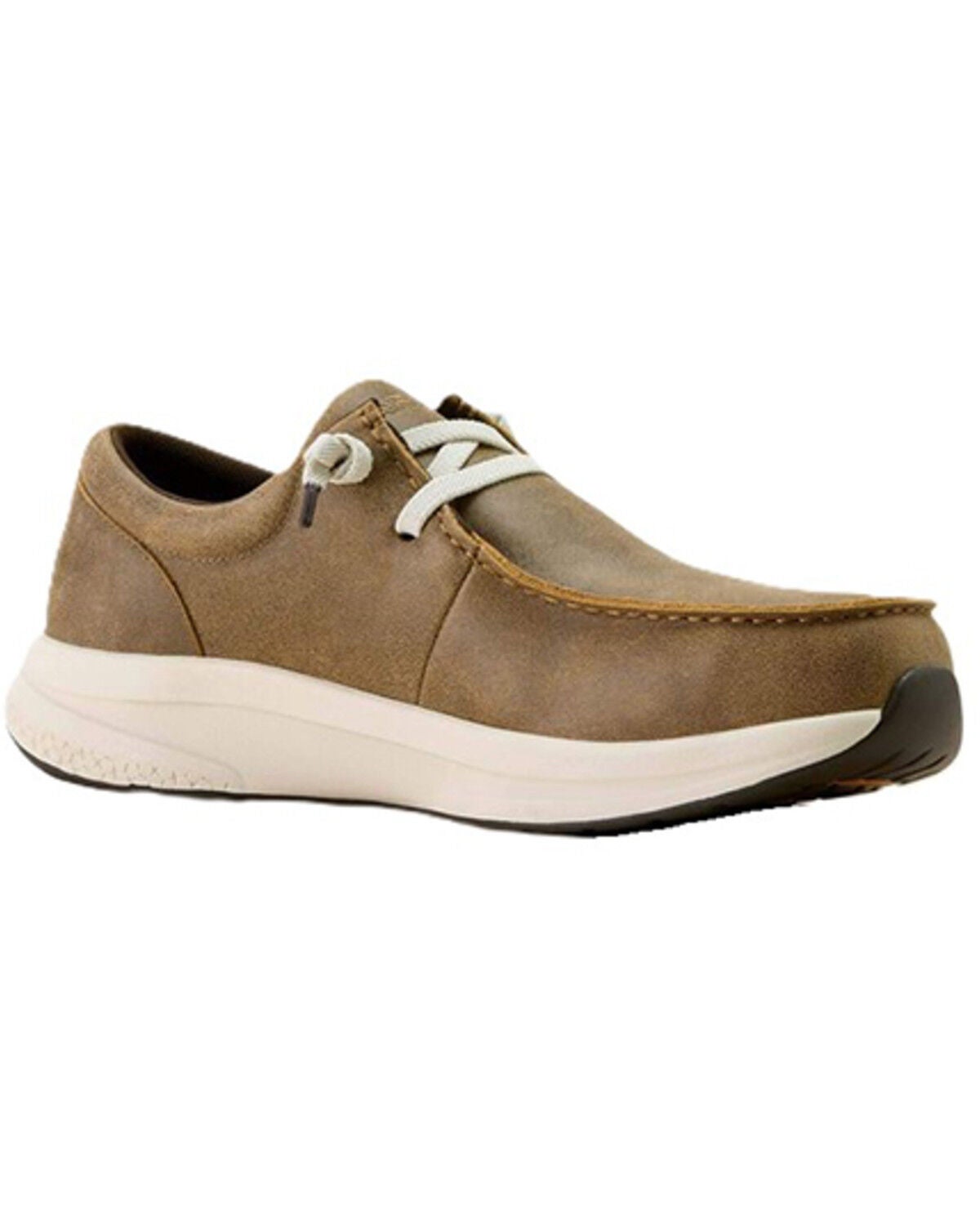 Image #1 - Ariat Men's Buckeye Work Shoes - Steel Toe, Brown, hi-res