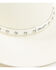 Image #2 - Wrangler Women's Rhinestone Wool Cowboy Hat, White, hi-res