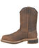 Carolina Men's Anchor Waterproof Western Work Boots - Soft Toe, Brown, hi-res
