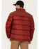 Wrangler ATS Men's All-Terrain Classic Zip-Front Puffer Jacket, Red, hi-res