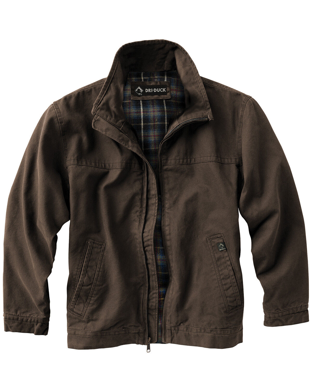 Image #1 - Dri Duck Men's Maverick Work Jacket, Brown, hi-res