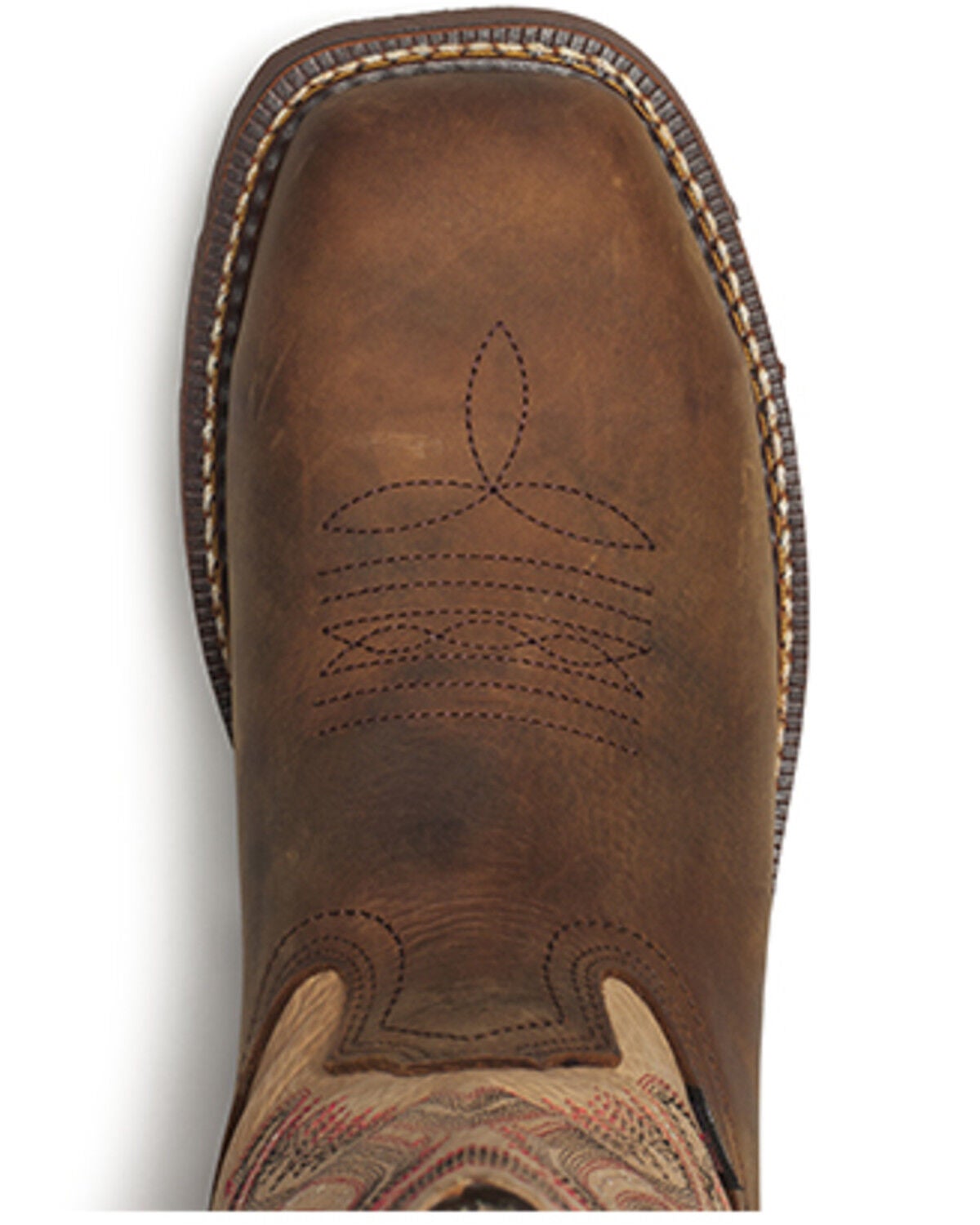 Image #5 - Thorogood Men's 11" USA MAXWear Wyatt Waterproof Pull-On Work Boots - Nano Toe, Brown, hi-res