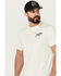 Image #2 - Brothers and Sons Men's Hand Crafted Short Sleeve Graphic T-Shirt , Light Grey, hi-res