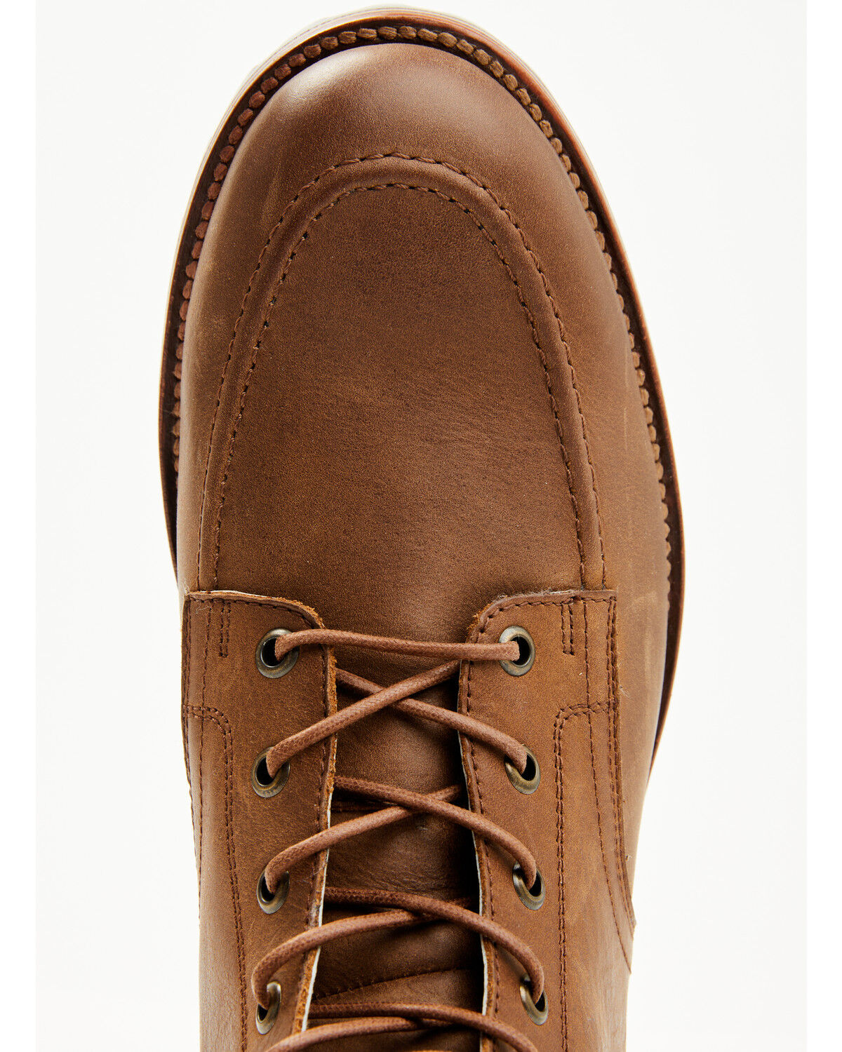Image #6 - Brothers and Sons Men's Boondocks Casual Boots - Moc Toe, Brown, hi-res