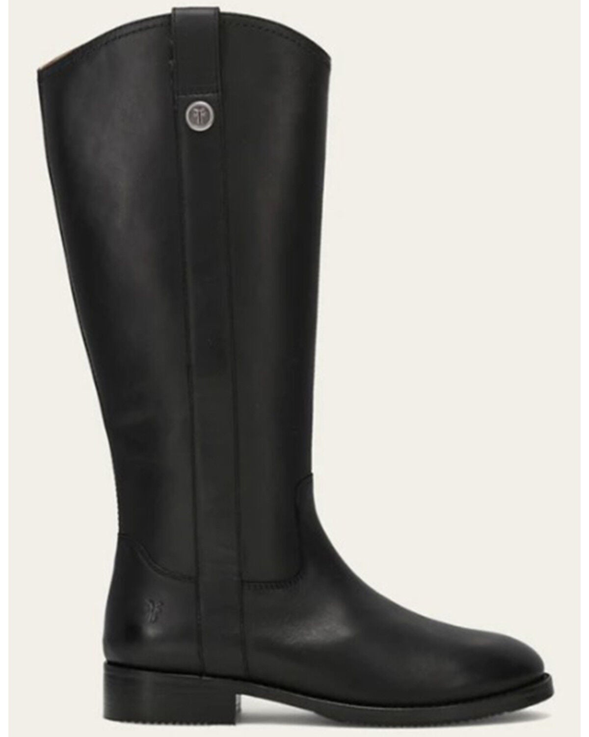 Image #2 - Frye Women's Melissa Lug Button Tall Western Boots - Round Toe, Black, hi-res