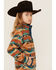 Image #2 - Cruel Girl Girls' Southwestern Print Fleece Pullover, , hi-res