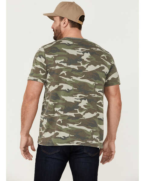 Image #4 - Flag & Anthem Men's Knoxville Burnout Army Camo Print Short Sleeve T-Shirt , Camouflage, hi-res
