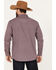 Image #4 - Moonshine Spirit Men's Southwestern Print Long Sleeve Western Pearl Snap Shirt, Purple, hi-res
