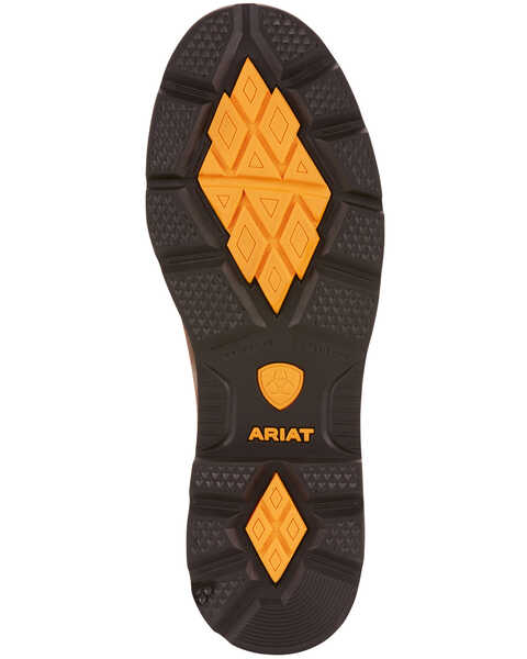Image #5 - Ariat Men's Groundbreaker Chelsea Waterproof Work Boots - Steel Toe, Dark Brown, hi-res