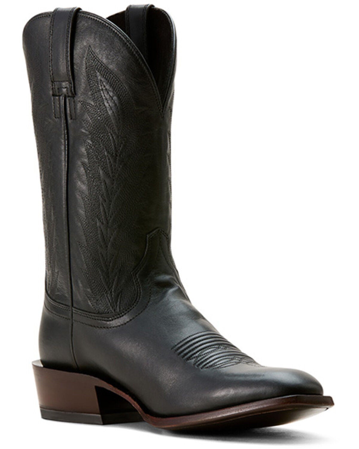 Ariat Men's Willie Western Boots - Square Toe, Black, hi-res