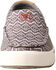 Image #4 - Hooey by Twisted X Men's Southwestern Print Slip-On Lopers, Black/white, hi-res