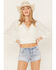 Image #1 - Shyanne Women's Long Sleeve Embroidered Blouse, White, hi-res