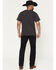 Image #3 - Levi's Men's 557® Straight Denim Jeans, Black, hi-res