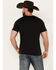 Image #4 - Pendleton Men's Boot Barn Exclusive Bucking Horse SMU Western Short Sleeve T-Shirt, Black, hi-res