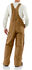 Image #4 - Carhartt Men's FR Duck Quilt-Lined Bib Overalls - Big & Tall, Carhartt Brown, hi-res