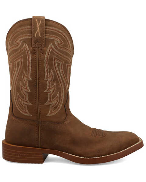 Image #2 - Twisted X Men's 11" Tech X Western Boots - Broad Square Toe , Brown, hi-res