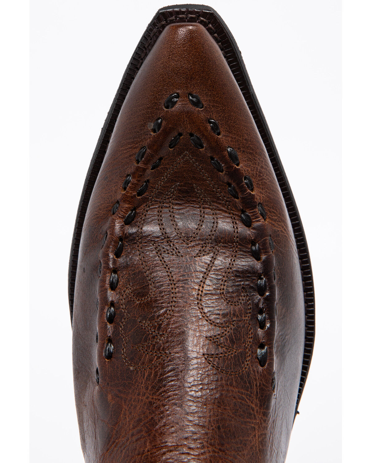 Image #6 - Laredo Men's Laramie Western Boots - Snip Toe, Rust, hi-res