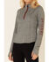 Image #3 - Shyanne Women's 1/4 Zip Front Logo Pullover, Charcoal, hi-res