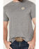 NRA Men's Faith Snake Short Sleeve Graphic T-Shirt, Grey, hi-res