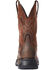 Image #3 - Ariat Men's Big Rig Waterproof Western Work Boots - Broad Square Toe, Brown, hi-res