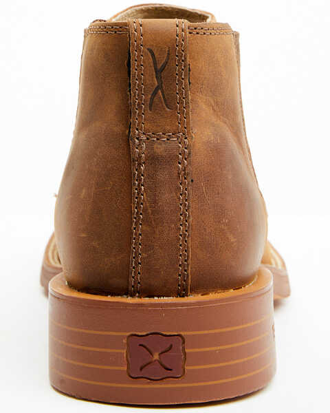 Image #5 - Twisted X Men's 4" Tech X™ Chelsea Boots - Broad Square Toe, Rust Copper, hi-res