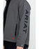 Image #4 - Ariat Men's FR Team Logo Work Jacket, Grey, hi-res