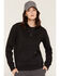 Image #1 - Carhartt Women's Clarksburg 1/4 Zip Pullover Sweatshirt, Black, hi-res