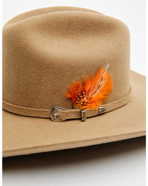 Image #1 - M & F Western Small Feather , Orange, hi-res