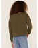 Image #4 - Somewhere West Girls' Cowboy Tiger Graphic Sweatshirt, Olive, hi-res