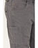 Image #2 - Hawx Men's Washed Stretch Work Pants, Medium Grey, hi-res