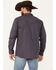 Image #4 - Moonshine Spirit Men's Geo Print Long Sleeve Snap Western Shirt, Purple, hi-res