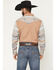 Image #4 - Cody James Men's Bronco Southwestern Block Long Sleeve Snap Western Shirt, Tan, hi-res