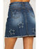 Image #5 - Stetson Women's Star Denim Skirt, Blue, hi-res