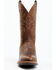Brothers & Sons Men's British Tan Xero Gravity Performance Leather Western Boots - Round Toe , Tan, hi-res