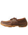 Twisted X Women's Woven Driving Shoes - Moc Toe, Brown, hi-res