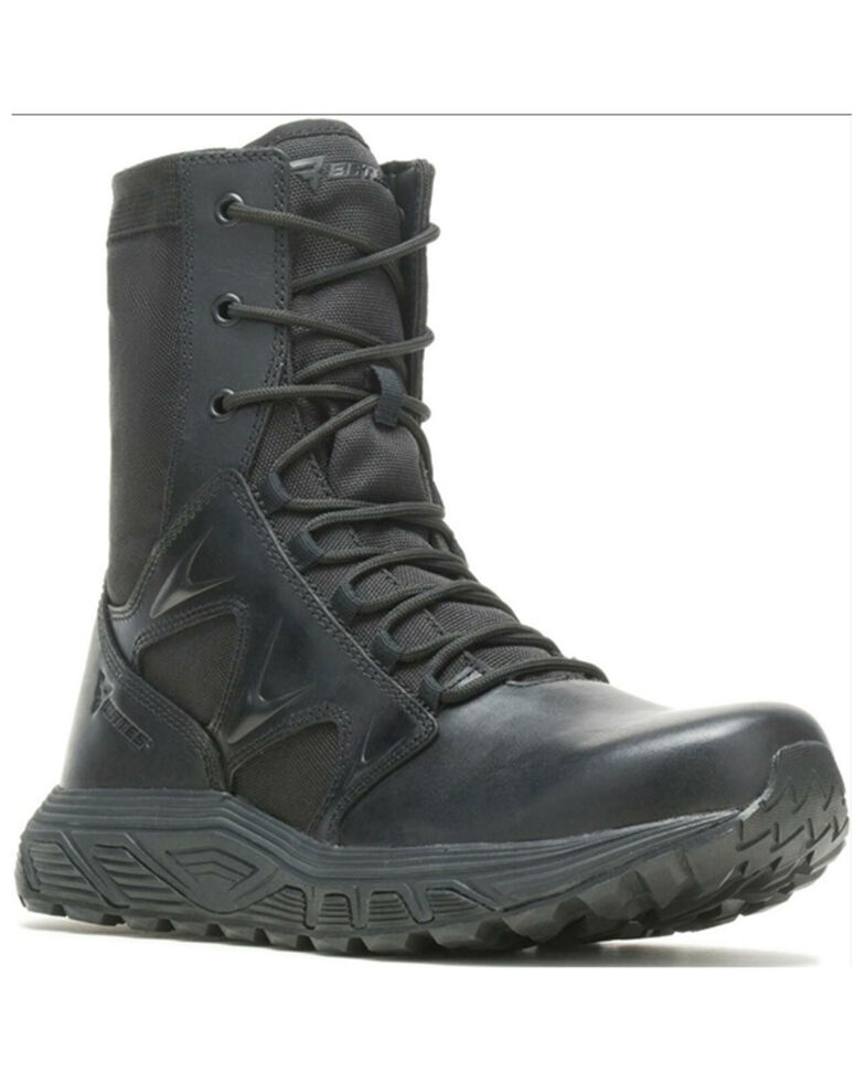 Bates Men's Rush Tall Tactical Boots - Round Toe, Black, hi-res