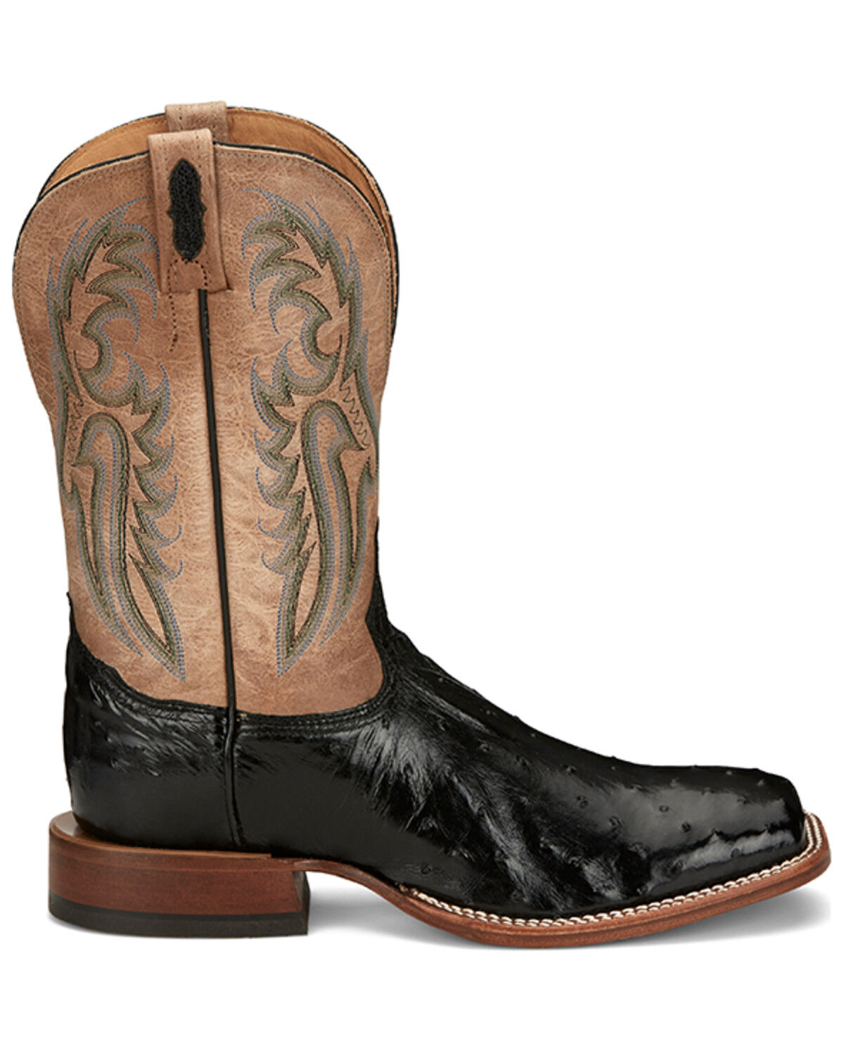Image #2 - Tony Lama Men's Castillo Full Quill Ostrich Exotic Western Boots - Broad Square Toe, , hi-res