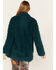 Image #4 - Shyanne Women's Faux Fur Fleece Coat, Deep Teal, hi-res