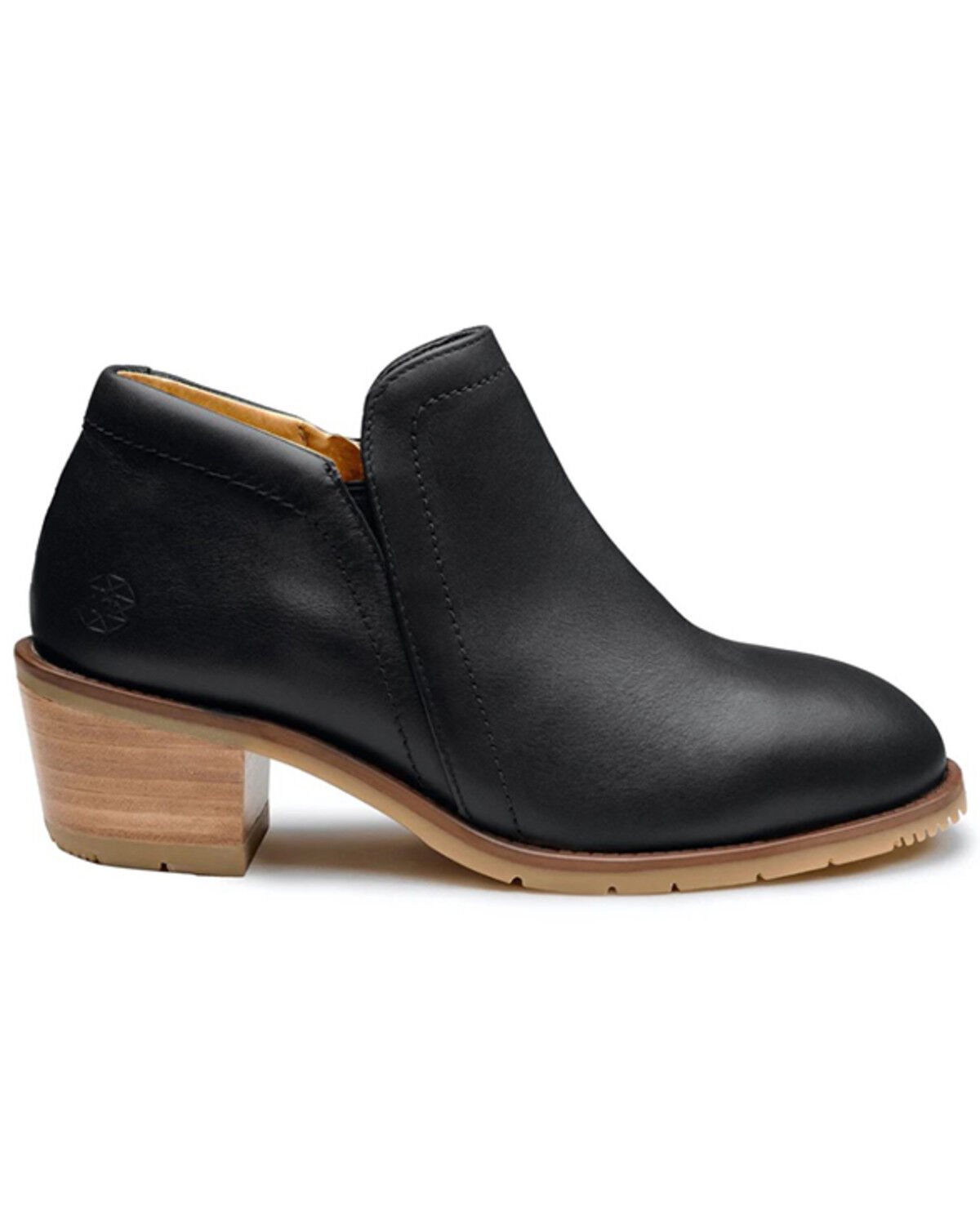 Image #2 - Xena Workwear Women's Gravity Work Shoes - Steel Toe, Black, hi-res