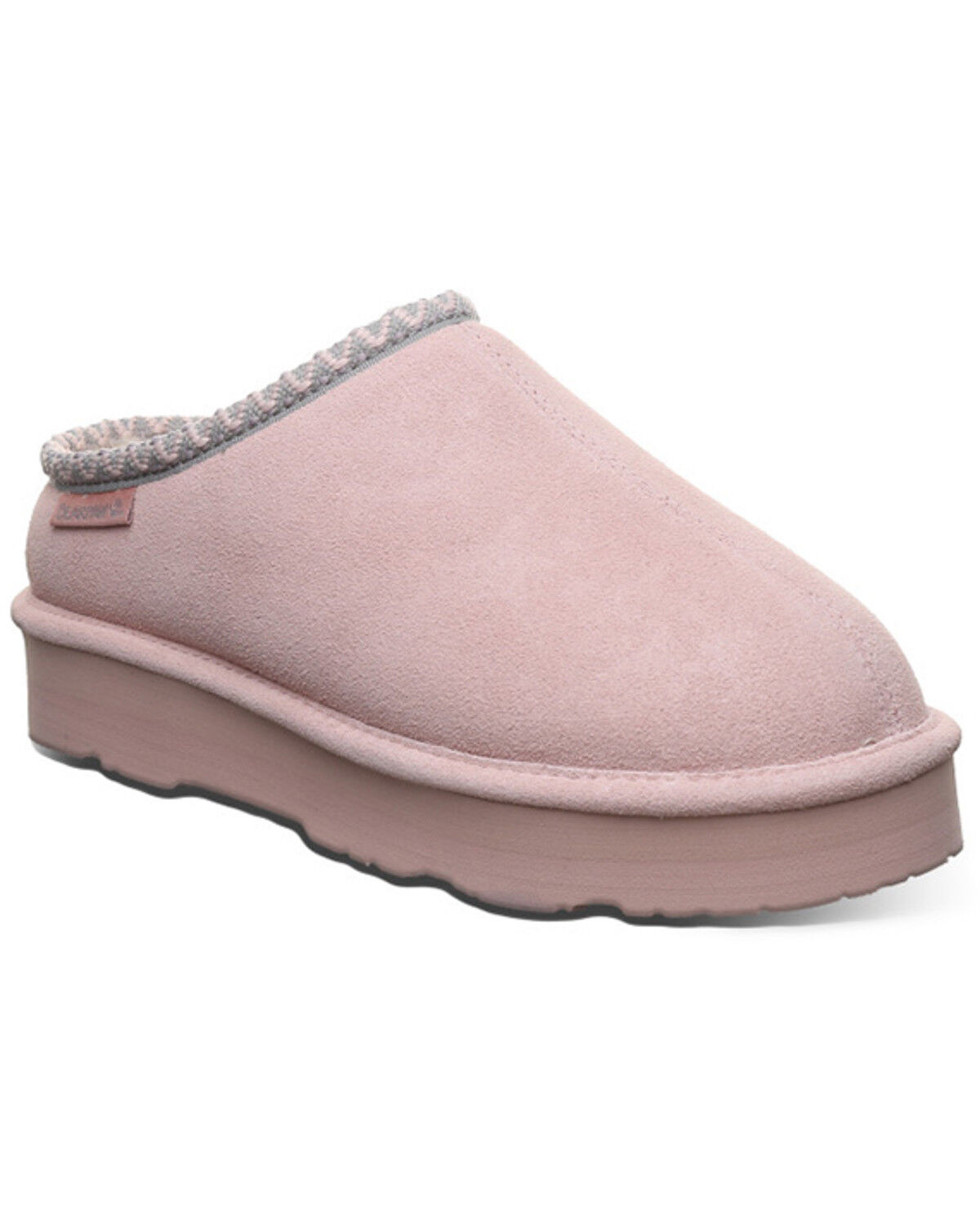Image #1 - Bearpaw Women's Martis Platform Slippers, Peach, hi-res