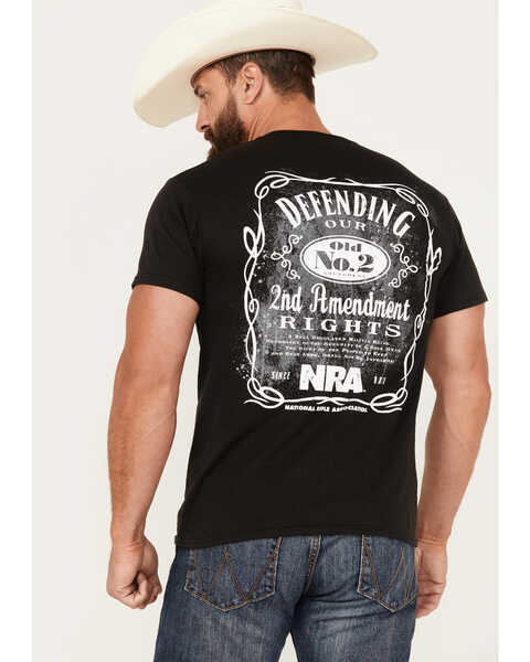 Image #1 - Buck Wear Men's NRA Old No. 2 Short Sleeve Graphic T-Shirt, Black, hi-res