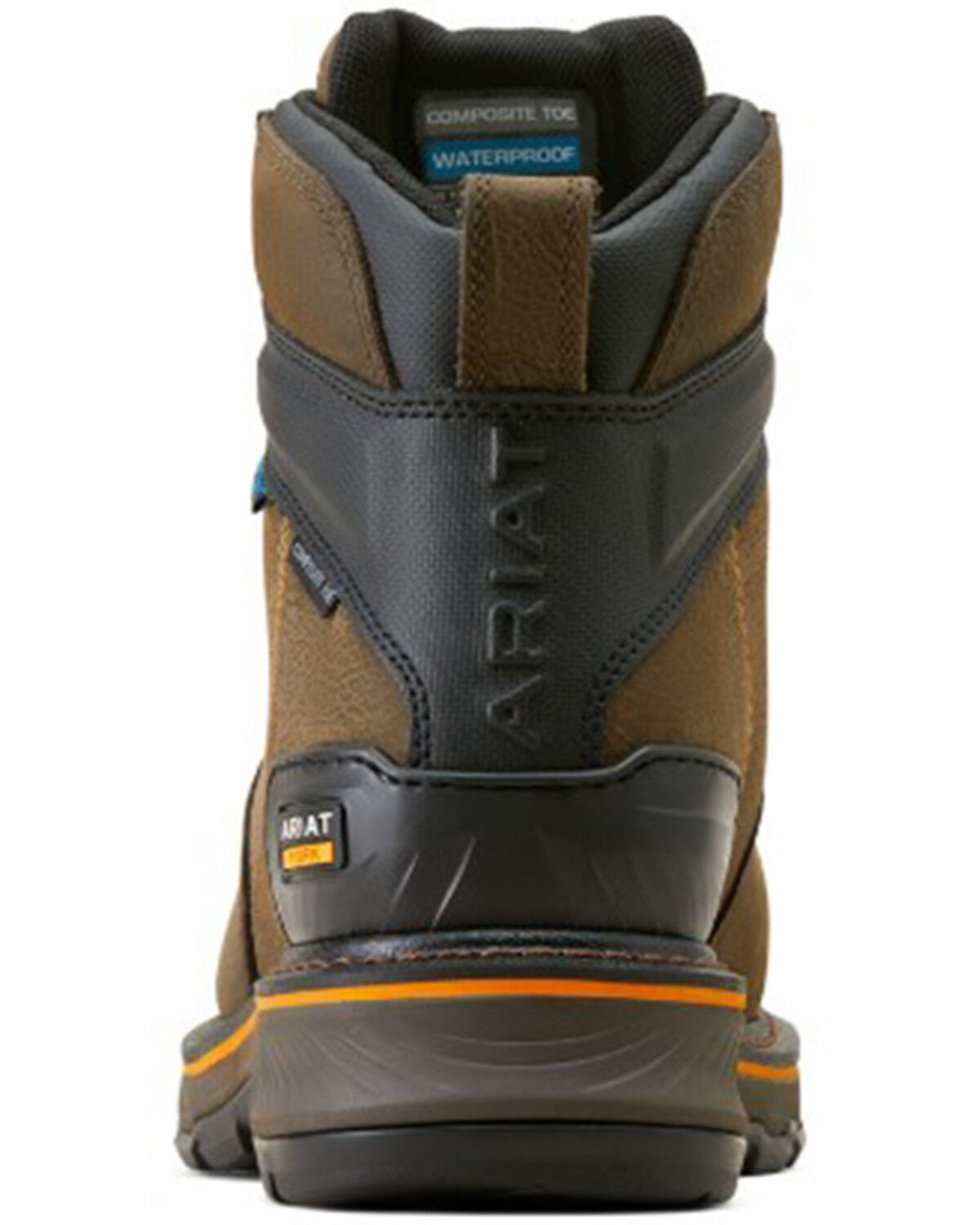 Image #3 - Ariat Men's 6" Stump Jumper BOA® Waterproof Work Boots - Composite Toe, Brown, hi-res