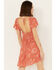 Wild Moss Women's Novelty Print Dress, Rust Copper, hi-res